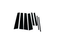 KMLONG Decoración de ventana de coche, postes de pilar, pegatinas embellecedoras de puerta aptas for Volkswagen Touran 1T 2004-2010 2011 2012-2015, accesorios exteriores Moldura para pilar de puerta d