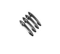 KMLONG Embellecedor de cubierta de manija de puerta de coche, Compatible for KIA, Optima K5 TF MK3 2011-2015, accesorios de estilo con pegatina cromada de fibra de carbono cubierta de moldura de manij