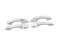 KMLONG Embellecedor de cubierta de manija de puerta lateral de automóvil Compatible for Volkswagen, Compatible for VW, Compatible for GOLF 7 MK7 2013-2019, accesorios de estilo con calcomanías cromada