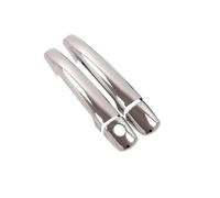KMLONG Embellecedor de manija de puerta for Peugeot, 208 2012-2019, cromado, accesorios for automóviles cubierta de moldura de manija de puerta exterior(2 door)