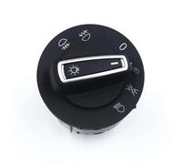 KMLONG Faro antiniebla Compatible for Skoda Octavia Fabia Rapid 2013-2019 5E0941431ND interruptor de la luz antiniebla delantera del veh(Auto Sensor)