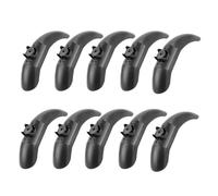 KMLONG Guardabarros delantero for patinete eléctrico, compatible con Segway, Ninebot Max G30 G30D, a prueba salpicaduras, base repuesto soporte de guardabarros para scooter(10pc)