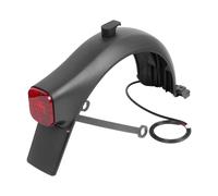 KMLONG Guardabarros trasero for patinete eléctrico, compatible con Segway, Ninebot y KickScooter F2. Soporte for luces traseras de freno soporte de guardabarros para scooter
