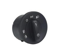 KMLONG Interruptor de faro, Compatible for Skoda, Octavia II 1Z3 Combi 1Z5 1Z0 1ZD941431 1ZD941431E Control de lámpara antiniebla interruptor de la luz antiniebla delantera del vehículo