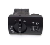 KMLONG Interruptor faro, Compatible for A6, 1997-2005 4B1941531C Accesorios for automóvil Piezas interiores panel perilla control lámpara antiniebla interruptor de la luz antiniebla delantera del veh