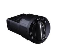 KMLONG Interruptor faro, Compatible for Volkswagen, VW, Polo, MK4 6Q 9N 9N3 Vivo 2002-2009 interruptor de la luz antiniebla delantera del veh