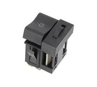 KMLONG Interruptor faro, Compatible for VW, Compatible for Santana, 2000 330941531A Accesorio coche con botón lámpara frontal estilo eléctrico interruptor de la luz antiniebla delantera del veh
