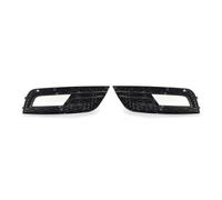 KMLONG Parrilla De Parachoques Delantero, Compatible for A4, B8.5 Edición Estándar 2013-2016 Cubierta De Rejillas De Lámpara De Luz Antiniebla cubierta de rejilla del parachoques delantero del vehícul