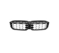 KMLONG Parrilla de parachoques delantero, Compatible for G20 G28 LCI 3 Series 2023+ 330i M340i Diamond Racing Grille Accesorios for coche cubierta de rejilla del parachoques delantero del vehículo(Bla