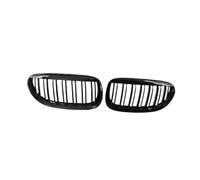 KMLONG Parrilla de parachoques delantero, Compatible for rejillas negras brillantes E63 E64 630i 650i 645ci 2004-2010 cubierta de rejilla del parachoques delantero del vehículo