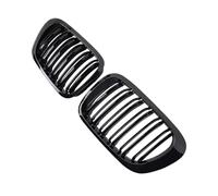 KMLONG Parrilla de parachoques delantero de coche, Compatible for 3 Series E46 4 puertas 4D 4DR 1998-2001 Accesorios GrilleRacing Grills Rejillas negras brillantes cubierta de rejilla del parachoques