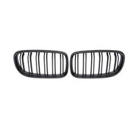 KMLONG Parrilla Delantera de Coche Compatible for E90 E91 LCI Serie 3 Sedan Wagon 325i 328i 335i 335xi 330i 330xi 2009-2012 Cubierta de Rejilla del Parachoques Delantero del(Matte Black)