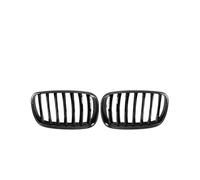 KMLONG Parrilla delantera de coche de 2 uds, Compatible for X5 E70 2006-2013, rejilla de malla delantera for parachoques, accesorios for coche cubierta de rejilla del parachoques delantero del vehícul