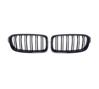 KMLONG Parrilla delantera for coche, parrillas de carreras Compatible for Serie 3 F30 F31 F35 13-19 cubierta de rejilla del parachoques delantero del vehículo