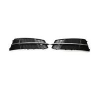 KMLONG Rejilla de parachoques delantero, Compatible for A6, C7 S-line 2016-2018, parrillas de carreras de repuesto, cubierta de parrilla inferior de luz antiniebla ABS cubierta de rejilla del parachoq