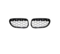 KMLONG Rejilla de parachoques delantero, Compatible for serie 5 E60 M5 E61 520i 545i 550i 535i 2004-2009, malla for capó, parrilla de doble línea, accesorios for coche cubierta de rejilla del parachoq