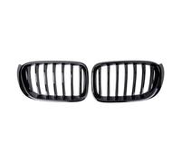 KMLONG Rejilla de parachoques delantero de coche de una sola línea, parrilla de carreras for X3 X4 F25 F26 2014-2017, accesorios de rejillas de listones cubierta de rejilla del parachoques delantero d