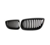KMLONG Rejilla delantera de coche, Compatible for E92 E93 M3 Serie 3 2006-2009, 2 puertas, 316i, 320d, 320i, 323i, 325d, 325i, 330i, rejillas ABS cubierta de rejilla del parachoques delantero del vehí