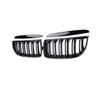 KMLONG Rejillas de parachoques delantero de coche, Compatible for E90, E91 3 Series 323I 328I 335I 330I 325I 2005-2008 ABS Grill Racing Grill Accesorios negro brillante cubierta de rejilla del paracho