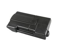 KMLONG Tapa protectora batería coche, compatible con Volkswagen, VW, Passat B8 (2015-2020) cubre el terminal positivo de la batería del coche