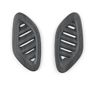 KMNYGRFD Accesorios Coche Compatible con Chevrolet para Trax 2024, Tablero Interior De Coche, Cubierta Decorativa De para Marco De Ventilación De Aire Acondicionado Frontal Superior(Black)