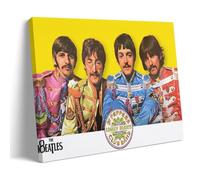 KmoNo Rock Band The Beatles - Póster de Sgt. Peppers Pintura decorativa Lienzo Póster de pared e imagen de arte Impresión moderna Decoración de dormitorio familiar carteles de 12 x 18 pulgadas (30 x