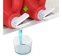 Kmouants [2 paquete] Lavandera Detergente Dispensador Switch Sporter Sporter BoNezzles Switch Detergente y accesorios de suavizante Se adapta a la m