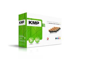 KMP B-T58V - Cartuchos de tóner compatibles con Brother TN242BK, TN246C, TN246M, TN246Y - Multipack Negro, Cian, Magenta, Amarillo, para Brother DCP 9022CDW/HL 3142 CW/HL 3152 CDW/HL 3172 CDW, etc.