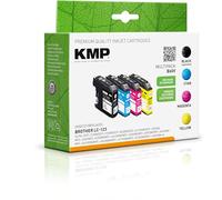 KMP B60V Promo Pack Compatible with LC-123 BK/C/M/Y Marca KMP