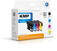 KMP B78V Promo Pack BK/C/M/Y Compatible w. Brother LC-1100 Marca