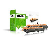 KMP Doublepack B-T57D Paquete de 2 cartuchos de tóner negro (alternativo para: Brother TN242BK) para Brother DCP-9017, DCP-9022,…