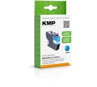 KMP Ink Cartridge for Brother LC422XLC Cyan - 1552,4003 - for Brother MFC-J 5340