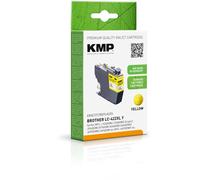 KMP Ink Cartridge for Brother LC422XLY Yellow - 1552,4009 - for Brother MFC-J 53