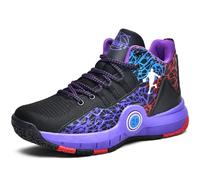 Kmrlofiy Zapatillas de Baloncesto para Hombre Antideslizantes Calzado de Baloncesto para Hombre Masculino Zapatos de Baloncesto Aire Libre Deportivas Calzado (BKT-M7, 38EU)
