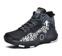Kmrlofiy Zapatillas de Baloncesto para Hombre Antideslizantes Calzado de Baloncesto para Hombre Masculino Zapatos de Baloncesto Aire Libre Deportivas Calzado (BKT-M6, 42EU)