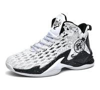 Kmrlofiy Zapatillas de Baloncesto para Hombre Zapatos de Baloncesto Aire Libre Antideslizantes Calzado de Baloncesto Hombre Masculino Deportivas Calzado (CBA-X21, 43EU)