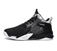 Kmrlofiy Zapatillas de Baloncesto para Hombre Zapatos de Baloncesto Aire Libre Antideslizantes Calzado de Baloncesto Hombre Masculino Deportivas Calzado (CBA-X19, 43EU)