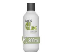 KMS ADDVOLUME Champú para cabello fino a medio, que carece de volumen o parece fino, más plenitud, cabello más fuerte, formulación vegana con arroz ciclado, sin siliconas, 300 ml