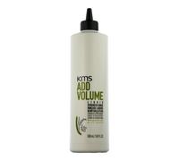 KMS ADDVOLUME Liquid Strengthening Rinse para cabello fino a medio, 20 veces más fuerte, más plenitud y fuerza, formulación vegana con arroz upgecyceltem sin siliconas, 500 ml