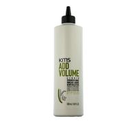 KMS ADDVOLUME Liquid Strengthening Rinse para cabello fino a medio, 20 veces más fuerte, más plenitud y fuerza, formulación vegana con arroz upgecyceltem sin siliconas, 500 ml