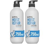 KMS Supersize Moist Repair Hair Rescue Shampoo and Conditioner Bundle for Dry and Damaged Hair