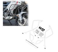 KMWSHAN Barra de protección Accesorios para Defensas De Motocicleta para Ducati para Desert X 2022 2023 2024 Protectores De Parachoques De Motor Protección De Carenado(White)