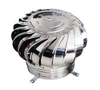 KMXNSJZS Extractor De Aire De Acero Inoxidable con Campana Extractora, Ventilación Automática, Salida De Aire para Techo, Diámetro De 110 Mm, Un Solo Color.