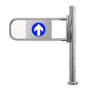 KMXNSJZS Puerta abatible automática para entradas de mercado, puerta de seguridad de metal Twoway para patios, almacenes, 60 x 100 cm, puerta peatonal abierta manual con barandilla, 100 x 100 cm