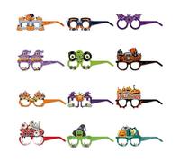 Kmxvzhqtn Gafas de Halloween 12 Piezas Gafas De Disfraz Mascarada