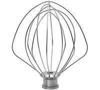 KN256WW Accesorio para batidora de 6 hilos KitchenAid de 6 cuartos de galón, mezclador de soporte de elevación de cuenco, agitador de crema de huevo, batidor de acero inoxidable para tartas y mayonesa