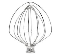 KN256WW - Látigo de alambre para batidora KitchenAid de 6 cuartos de galón, accesorio de batidor de 6 cables, batidor de crema pesada de huevo, batidor de mayonesa para pasteles