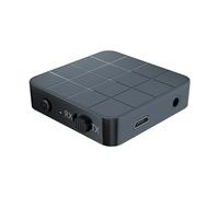 KN321 Receptor transmisor de Audio inalámbrico Bluetooth 5.0, 2 en 1, Adaptador de computadora de TV, transmisor de Audio y Receptor con Interruptor de una tecla, Alta compatibilidad
