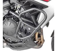 KN4132 - Protector de motor tubular Kappa Negro KAWASAKI Versys 650 (22-23)