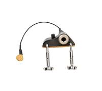 KNA Pastilla piezoeléctrica portátil VV-3V para violín y viola - Sensor ligero y fácil de instalar con control de volumen, sonido acústico natural, sin modificación de instrumentos, hecho a mano en